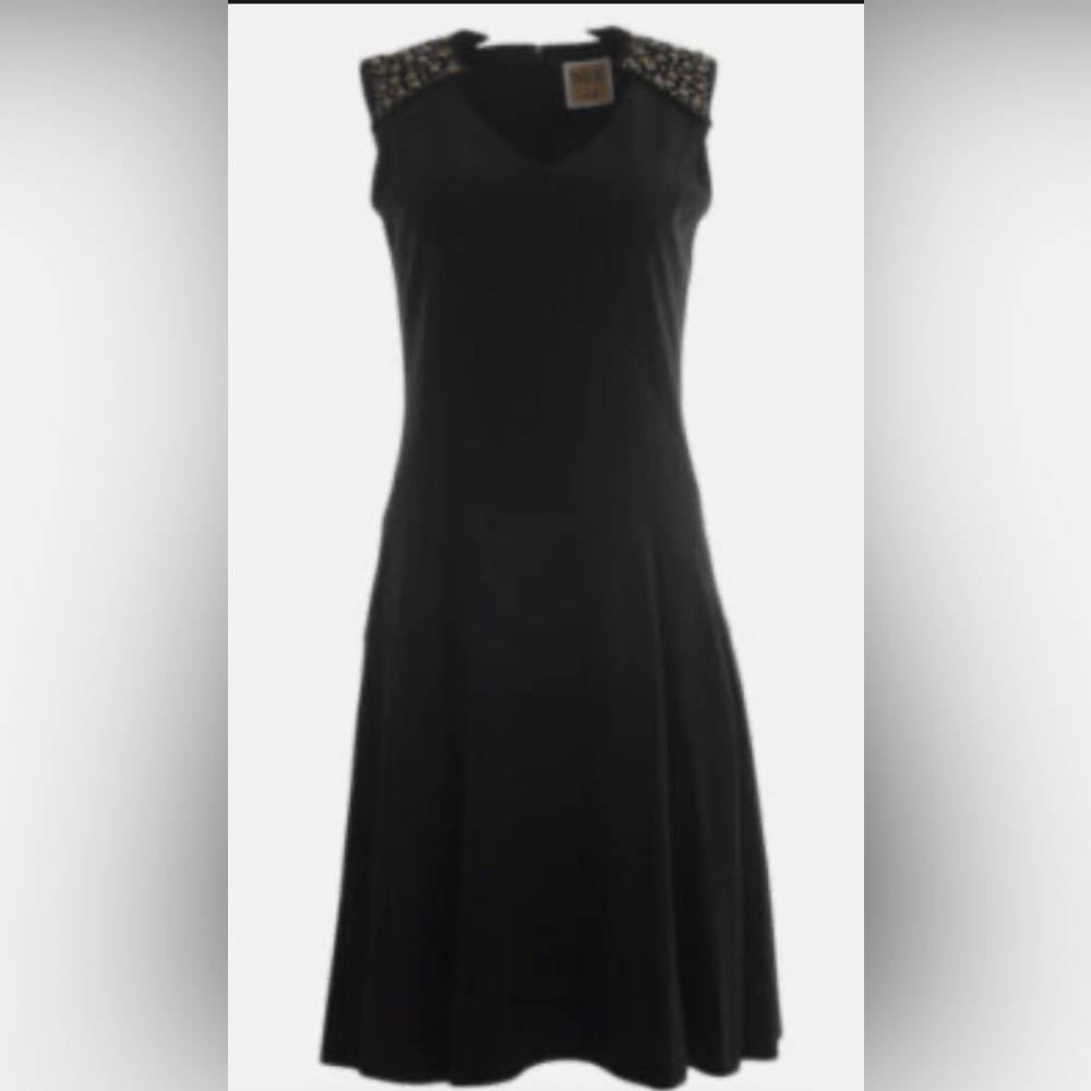 By by Shani Elegant Black Sleeveless Dress nwt